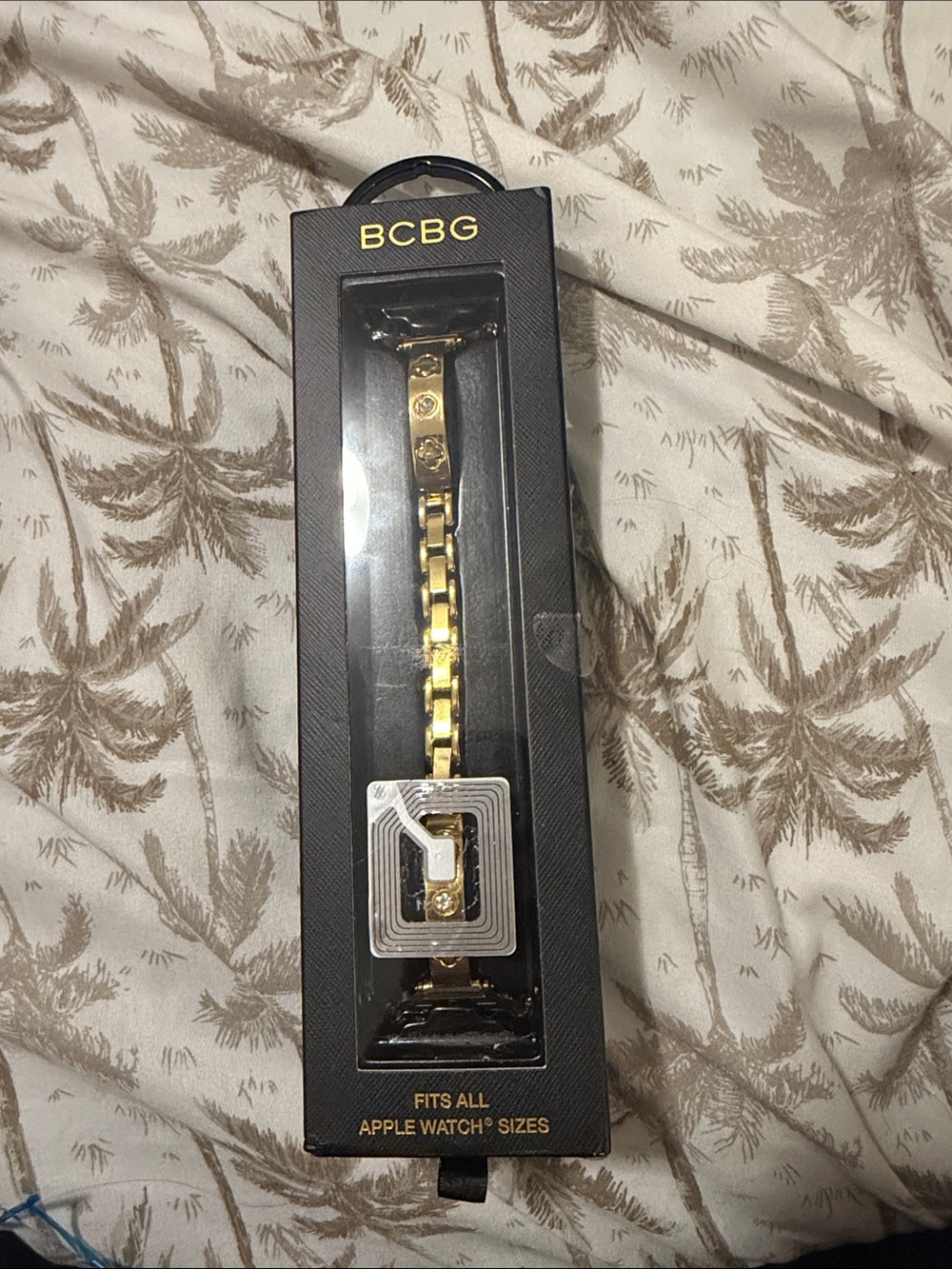 BCBG Gold Link Bracelet Apple Watch Band